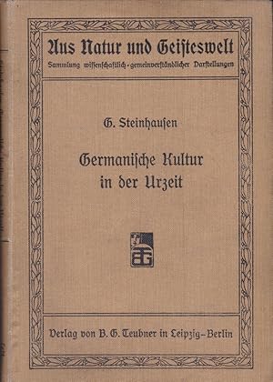 Seller image for Germanische Kultur in der Urzeit for sale by Versandantiquariat Karin Dykes