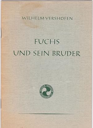 Imagen del vendedor de Fuchs und sein Bruder a la venta por Versandantiquariat Karin Dykes