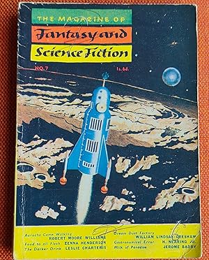 Immagine del venditore per The Magazine of Fantasy and Science Fiction [British Edition] Volume 2 No. 3 April 1954 / Leslie Charteris "The Darker Drink" / Zenna Henderson "Food to all Flash" / Robert Moore Williams "Aurochs Came Walking" / Jerome Barry "The Milk of Paradise" / Guy De Angelis "Door to Door" / H Nearing, Jr "The Gastronomical Error" / William Lindsay Gresham "The Dream Dust Factory" / G Gordon Dewey and Max Dancey "Two-Way Stretch" venduto da Shore Books