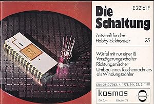 Die Schaltung. Zeitschrift für den Hobby-Elektroniker, Nr. 25, Oktober 1978