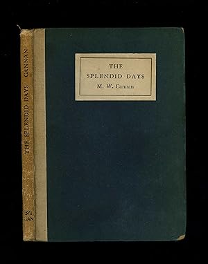 Seller image for THE SPLENDID DAYS - POEMS (First edition - an ex-library copy of a very scarce book) for sale by Orlando Booksellers