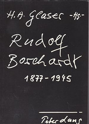 Rudolf Borchardt 1877-1945