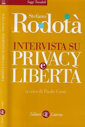 Bild des Verkufers fr Intervista su privacy e libert zum Verkauf von Biblioteca di Babele