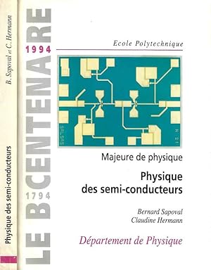 Immagine del venditore per Physique des semi conducteurs Majeure de physique venduto da Biblioteca di Babele
