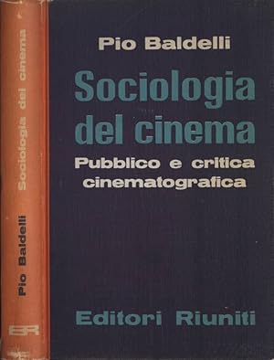 Bild des Verkufers fr Sociologia nel cinema Pubblico e critica cinematografica zum Verkauf von Biblioteca di Babele