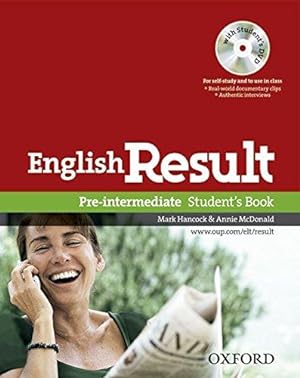 Image du vendeur pour English Result: Pre-Intermediate: Student's Book with DVD Pack: General English four-skills course for adults mis en vente par WeBuyBooks