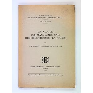 Bild des Verkufers fr Catalogue des Manuscrits Cam des Bibliotheques Francaises. zum Verkauf von Books of Asia Ltd, trading as John Randall (BoA), ABA, ILAB