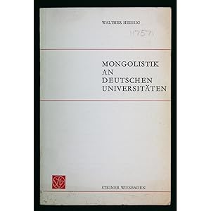 Mongolistik an Deutschen Universitaten.