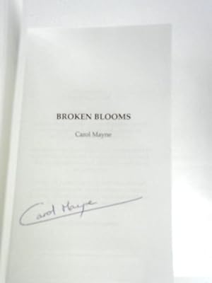 Seller image for Broken Blooms for sale by World of Rare Books