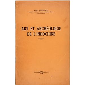 Imagen del vendedor de Art et Archeologie de l'Indochine. a la venta por Books of Asia Ltd, trading as John Randall (BoA)