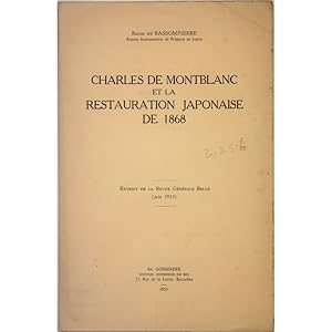 Charles de Montblanc et la restauration japonaise de 1868.