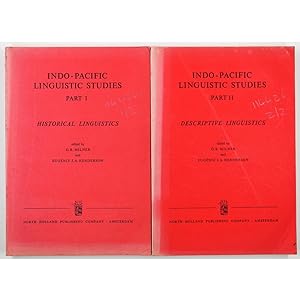 Seller image for Indo-Pacific Linguistic Studies. Two Volumes. Part I. Historical Linguistics; Part II. Descriptive Linguistics. for sale by Books of Asia Ltd, trading as John Randall (BoA)