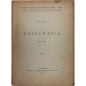 Manichaica III. IV.