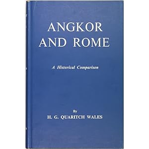 Seller image for Angkor and Rome. A Historical Comparison. for sale by Books of Asia Ltd, trading as John Randall (BoA)