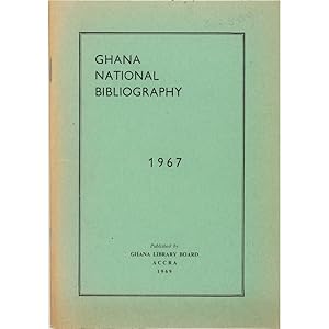 Ghana National Bibliography, 1967.