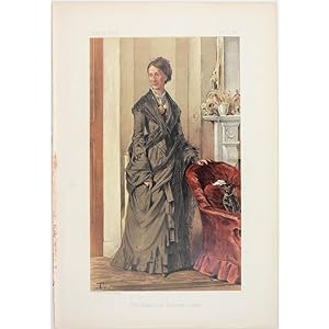 The Baroness Burdett-Coutts. Ladies of the Day No.4, Vanity Fair, 3rd November 1883.