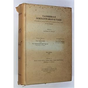 Tadhkera-e Sokhanwaran-e-yazd (Biographies of Ancient, Modern and Contemporary Poets of Yazd). In...