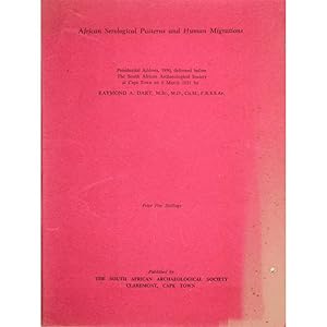 African Serological Patterns and Human Migrations. Presidential Address, 1950,.