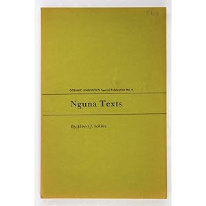 Nguna Texts. A collection of traditional and modern narratives from the Central New Hebrides.
