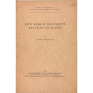 New Kirkuk Documents relating to Slaves.