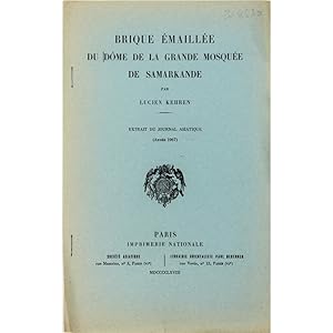 Image du vendeur pour Brique maille du Dme de la Grande Mosque de Samarkande. mis en vente par Books of Asia Ltd, trading as John Randall (BoA), ABA, ILAB