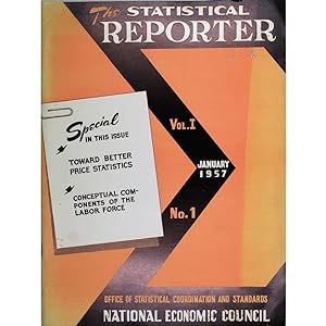 The Statistical Reporter. Vol.1, No.1, January 1957.