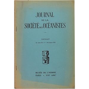 Immagine del venditore per Description de trois bambous gravs de Nouvelle Caldonie. Collection M. Ratton. venduto da Books of Asia Ltd, trading as John Randall (BoA)