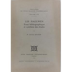 Les Jiaguwen. Essai bibliographique et synthèse des études.