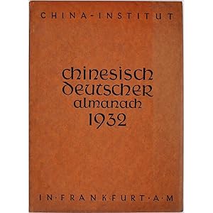 Chinesisch-Deutscher Almanach fur das jahr 1932.