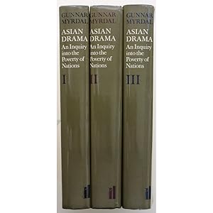 Asian Drama. An Enquiry into the Poverty of Nations. Three Volumes.