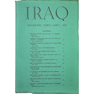 Iraq. Volume XXI.