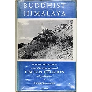 Imagen del vendedor de Buddhist Himalaya. Travels and Studies in Quest of the Origins and Nature of Tibetan Religion. a la venta por Books of Asia Ltd, trading as John Randall (BoA)