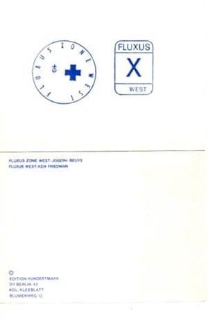 Bild des Verkufers fr Fluxus Zone West / Fluxus West. zum Verkauf von Antiquariat Querido - Frank Hermann