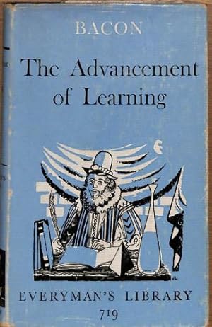 Bild des Verkufers fr The Advancement of Learning zum Verkauf von WeBuyBooks