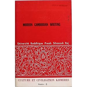 Modern Cambodian Writing. (The alphabet - Handwriting - Orthography - Printing Styles - Punctuation)