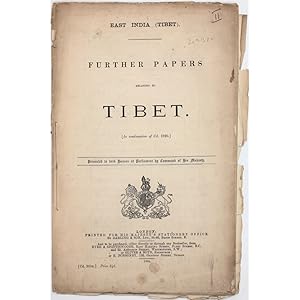 Further Papers relating to Tibet. [In continuation of Cd.1920].