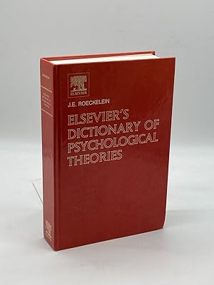 Immagine del venditore per Elsevier's Dictionary of Psychological Theories venduto da True Oak Books