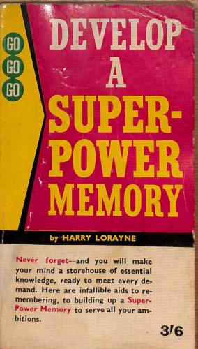 Seller image for Developing a Super-Power Memory for sale by WeBuyBooks