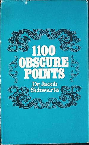 1100 Obscure Points - The Bibliographies of 25 English & 21 American Authors