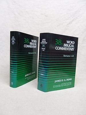Seller image for [COMPLETE TWO VOLUME SET] WORD BIBLICAL COMMENTARY. ROMANS 1-8. VOLUME 38A. [AND] ROMANS 9-16 VOLUME 38B. for sale by Gage Postal Books