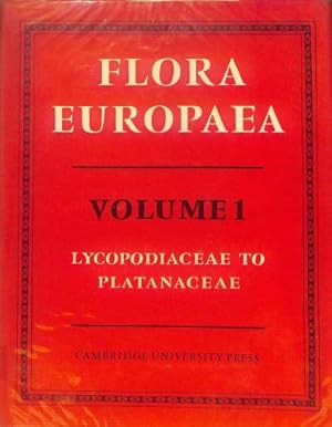 Bild des Verkufers fr FLORA EUROPAEA: VOL. I: LYCOPODIACEAE TO PLATANACEAE. zum Verkauf von WeBuyBooks