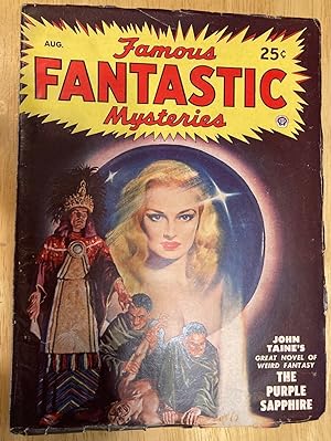Image du vendeur pour Famous Fantastic Mysteries August 1948 // The Photos in this listing are of the magazine that is offered for sale mis en vente par biblioboy