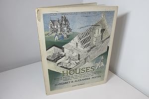 Bild des Verkufers fr Houses by Margaret & Alexander Potter, 1948, Illustrated book + rare dust-jacket zum Verkauf von Devils in the Detail Ltd