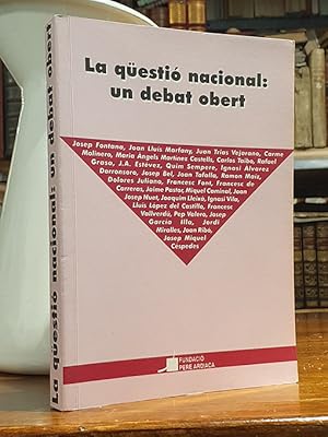 Imagen del vendedor de La qesti nacional: un debat obert. Ponncies presentades a les I Jornades sobre la qesti nacional. a la venta por Librera Miau