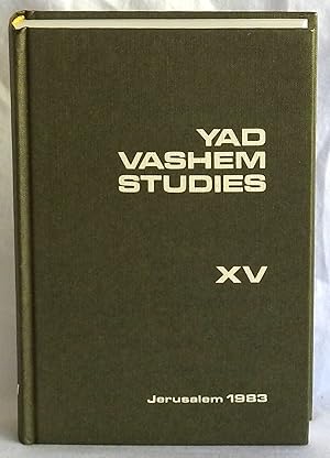 Imagen del vendedor de Yad Vashem Studies XV a la venta por Argyl Houser, Bookseller