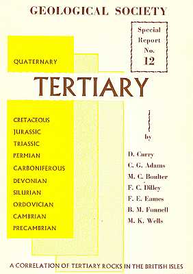 Seller image for A correlation of Tertiary rocks in the British Isles for sale by ConchBooks