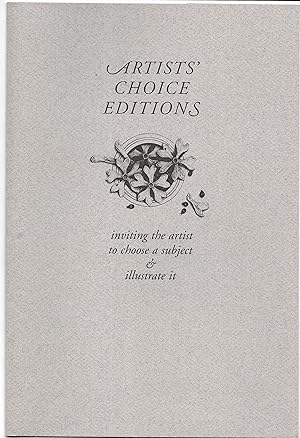 Imagen del vendedor de Artists' Choice Editions - Folder containing Three Illustrated Prospectuses: Goblin Market; Acrostics; The Summer House a la venta por The Bookshop at Beech Cottage