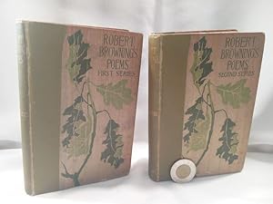 Seller image for Selections From The Poetical Works of Robert Browning (2 Volumes First Series/Second Series) for sale by Dave Shoots, Bookseller