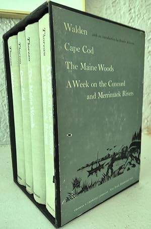 Works of Henry David Thoreau: Walden, Cape Cod, The Maine Woods, A Week on the Concord and Merrim...