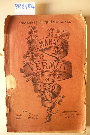 Almanach Vermot 1930, quarante-cimquième année